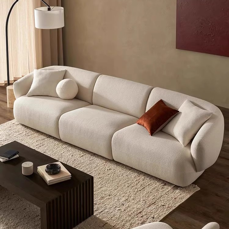 YA02-001 奶油風布藝沙發