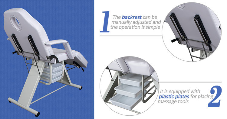 多功能折疊美睫紋繡床